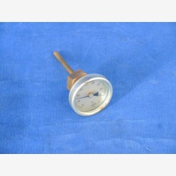 Bi-metal thermometer, 0-80° C, 50 mm diam.